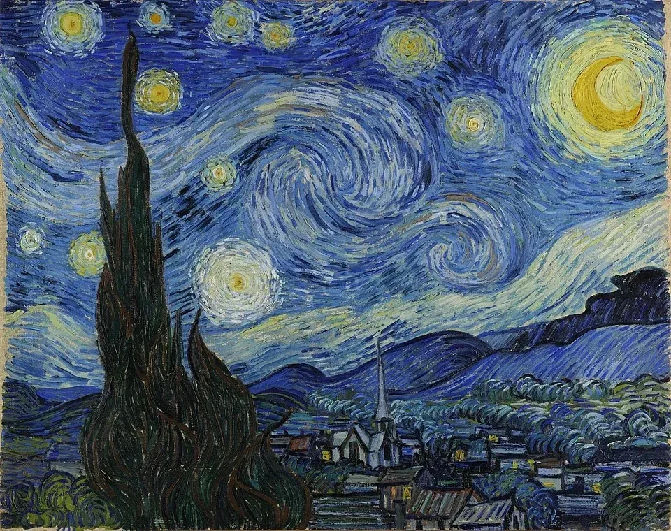 50+ ảnh đêm đầy sao của Van Gogh mãn nhãn