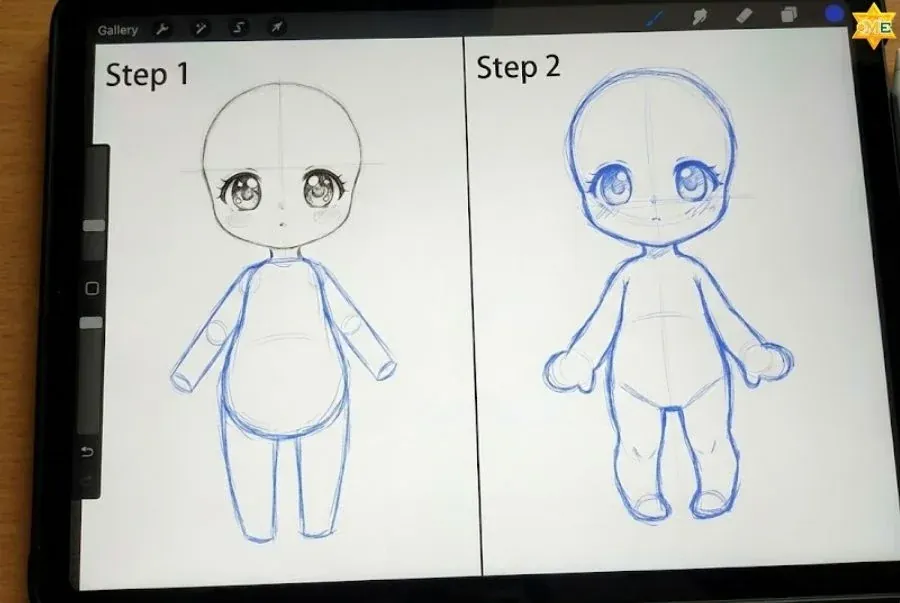 50+ ảnh vẽ chibi nữ đáng yêu cho avatar và nền điện thoại · ảnh 2