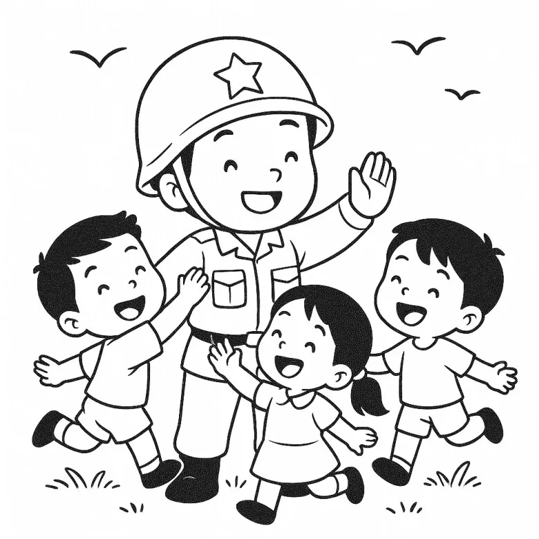 50+ ảnh vẽ chú bộ đội đẹp và ý nghĩa