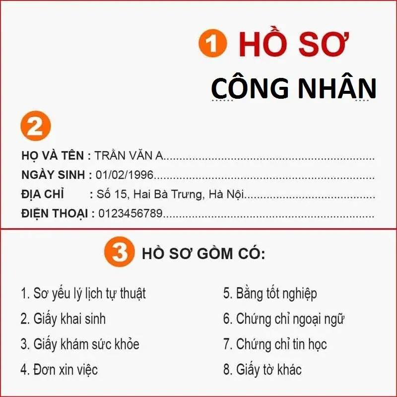 50+ mẫu hồ sơ xin việc công nhân chuẩn chỉnh ấn tượng · ảnh 2