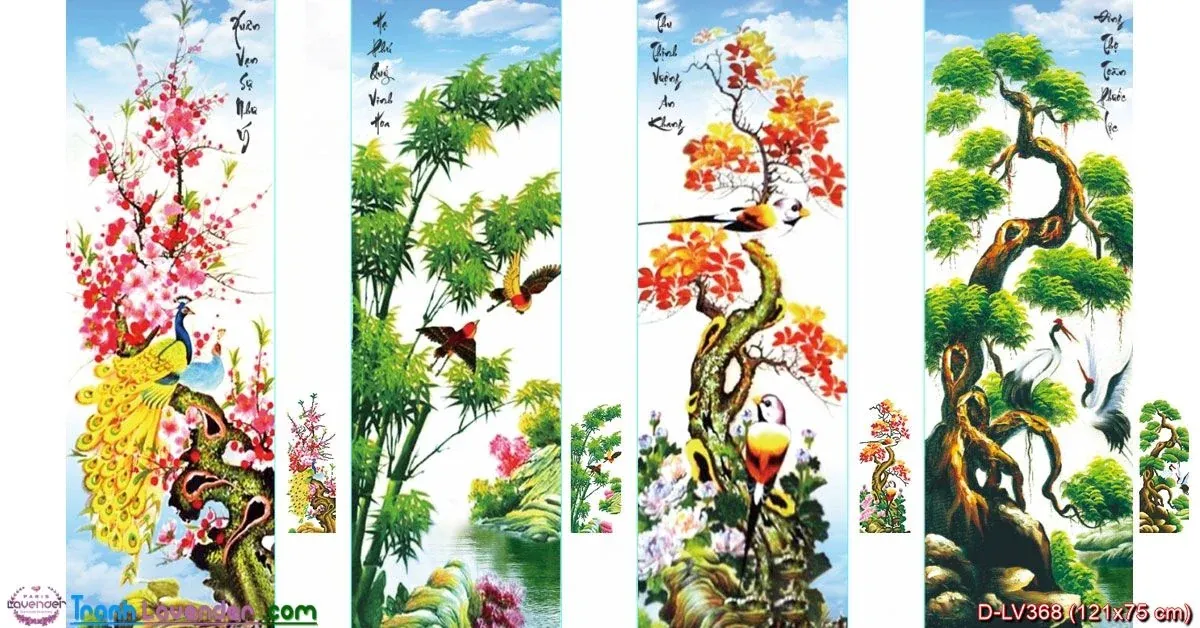 Tuyển tập 100+ ảnh tùng cúc trúc mai đẹp nhất