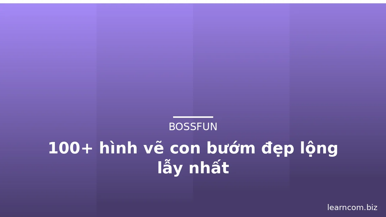 100+ hình vẽ con bướm đẹp lộng lẫy nhất