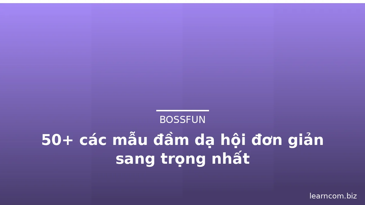 50+ các mẫu đầm dạ hội đơn giản sang trọng nhất · ảnh 1