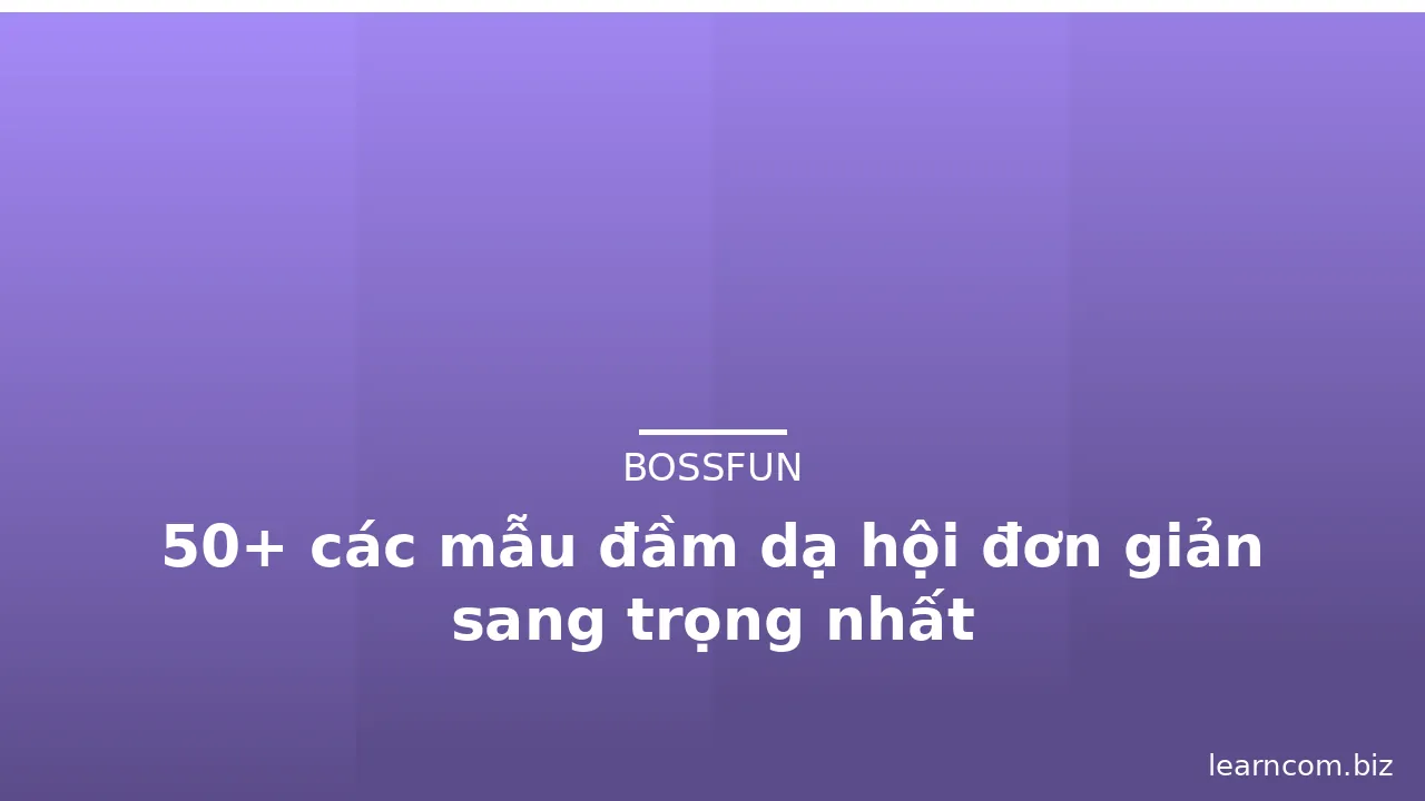 50+ các mẫu đầm dạ hội đơn giản sang trọng nhất · ảnh 2