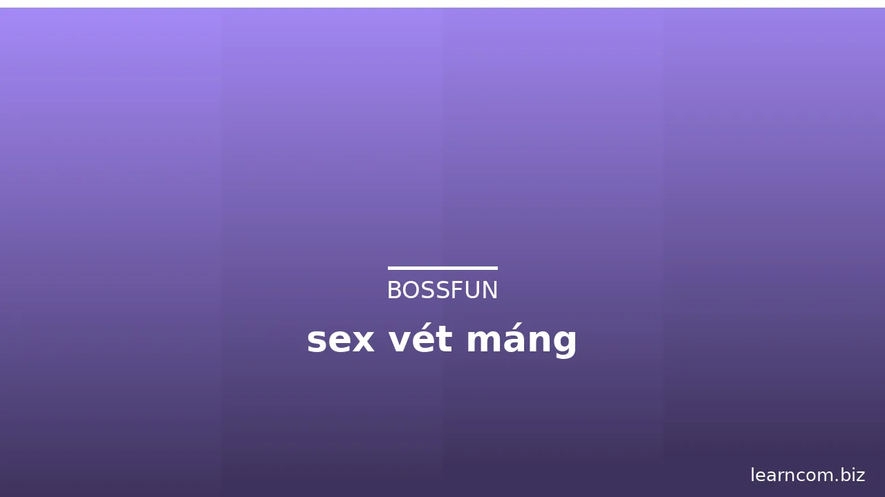 sex vét máng